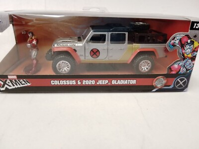 Jada Toys Marvel X-Men Colossus Jeep Gladiator + Figurinen 1/32 253223012