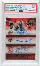 2006 Future Stars Trevor Hoffman Jonathan Papelbon Joe Nathan PSA 9 Auto 11b4