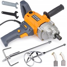 Miscelatore Elettrico 2400W M14 2 Fruste Agitatore per Vernici Malta Colla