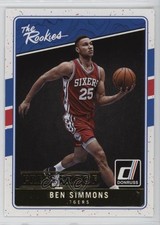 2016-17 Panini Donruss The Rookies Press Proof Ben Simmons #2 03xg