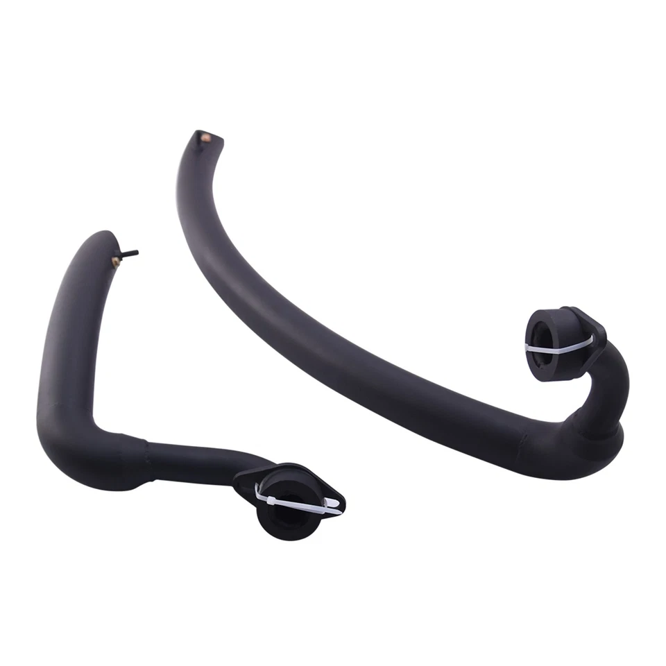 Exhaust System Muffler Pipe Black For Yamaha XV750 XV1100S Special Virago 700 — 第 4/4 张图片