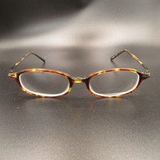 Taylor TOR 136 HM Tortoiseshell Oval Eyeglass Frames 47-16-136 Made in China