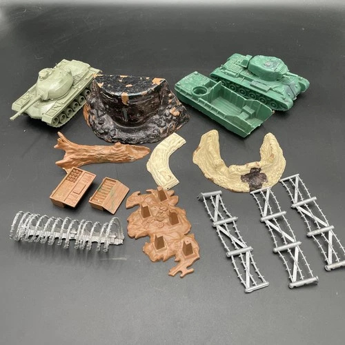 Marx Battleground Navarone Accessory Lot