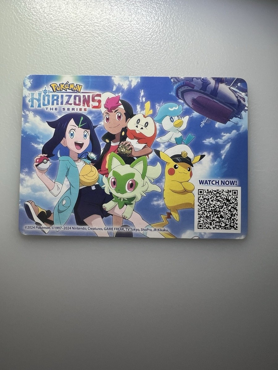 Pokemon Horizons The Series Exclusive Promo Card 2024 Pokemon TCG