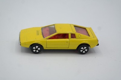 Vintage 1980 PLAYART Lotus Esprit Yellow Near MINT Loose Hoing Kong 'Road Kings'