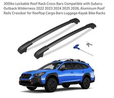 HmmtyRack roof rack cross bar set for Subaru Outback Wilderness 2022-25