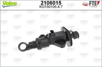 Geberzylinder, Kupplung FÜR Seat Leon ST (5F8) - Valeo 2106015