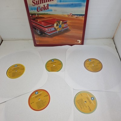 Summertime Gold 50's-70's Orig Artist Album 5 Record set Vyl LP OP 5503 1984