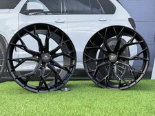 4X R20 Pouce 5X114.3 Forzza Titan Satin Noir Roues : Pour Tesla Lexus Mazda