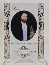 2025-26 Upper Deck Flair Trophy Room Connor Ingram #TR-11 Edmonton Oilers 