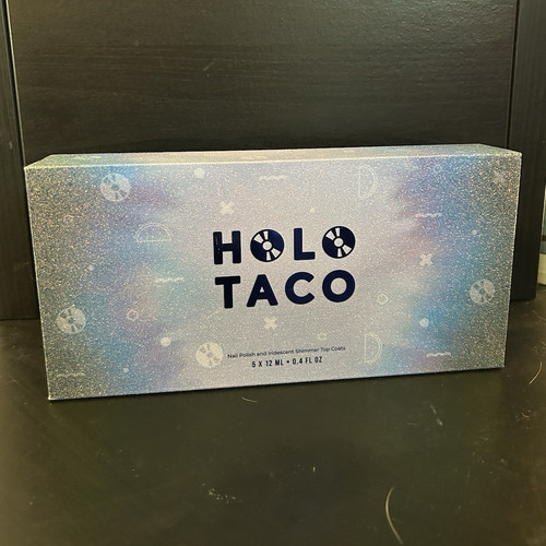 Limited Edition Holo Taco Winter Shimmers Collection Box Only *no nail polish*