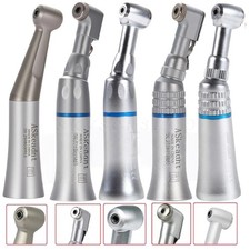 NSK Style Dental Slow Low Speed Contra Angle Handpiece Push Button E-type Attach