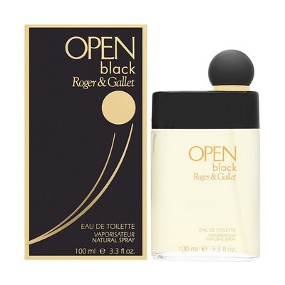 Roger & Gallet Open Black Eau De Toilette Spray For Long Lasting Fragrance 100ml