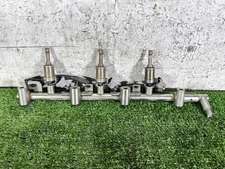 16-19 INFINITI Q50 Q60 3.0L VR30 ENGINE LEFT FUEL RAIL RAMP INJECTORS & WIRE OEM