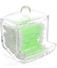 Qtips Cotton Swabs Holder Storage Stand Rack Organizer Box — photo 2