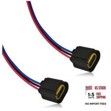 PCS 9008 H13 Headlight Pigtail Connector Light Bulb Plug Adapter Headlight 2
