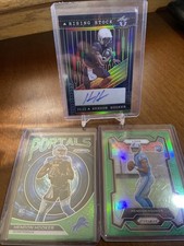 2022 Leaf Valiant - Rising Stock Hendon Hooker #RS-HH1  /20 (AU, RC)