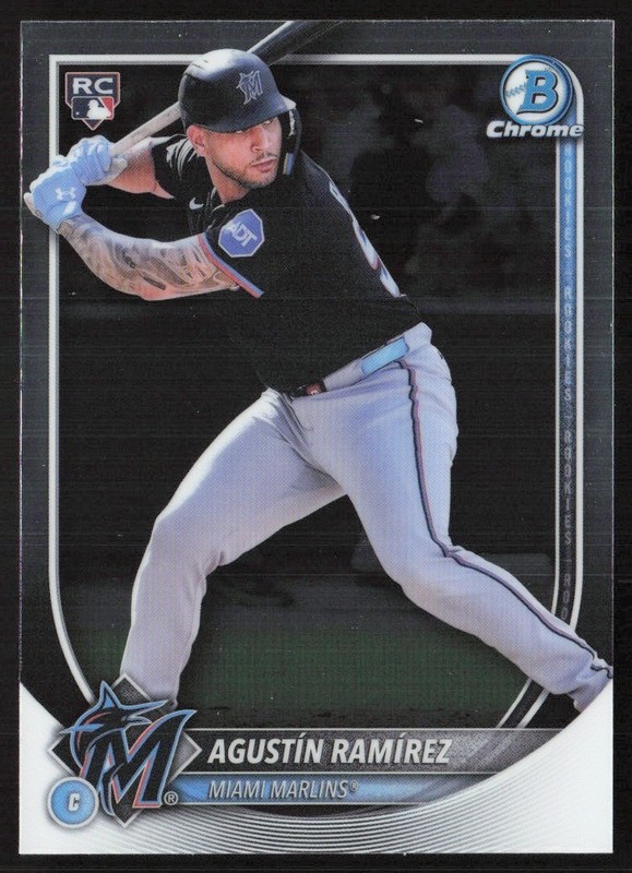 2025 Bowman Chrome Agustin Ramirez Rookie #91 GS1-5