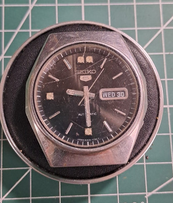 Vintage (Mai 1981) Seiko 6309-720C Automatik Uhr DAY\DATE *Ersatzteile FIX*
