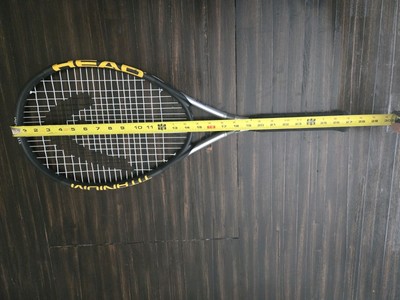 Head Ti.S1 Pro Titanium Black Yellow Silver Tennis Racquet 4-1/4