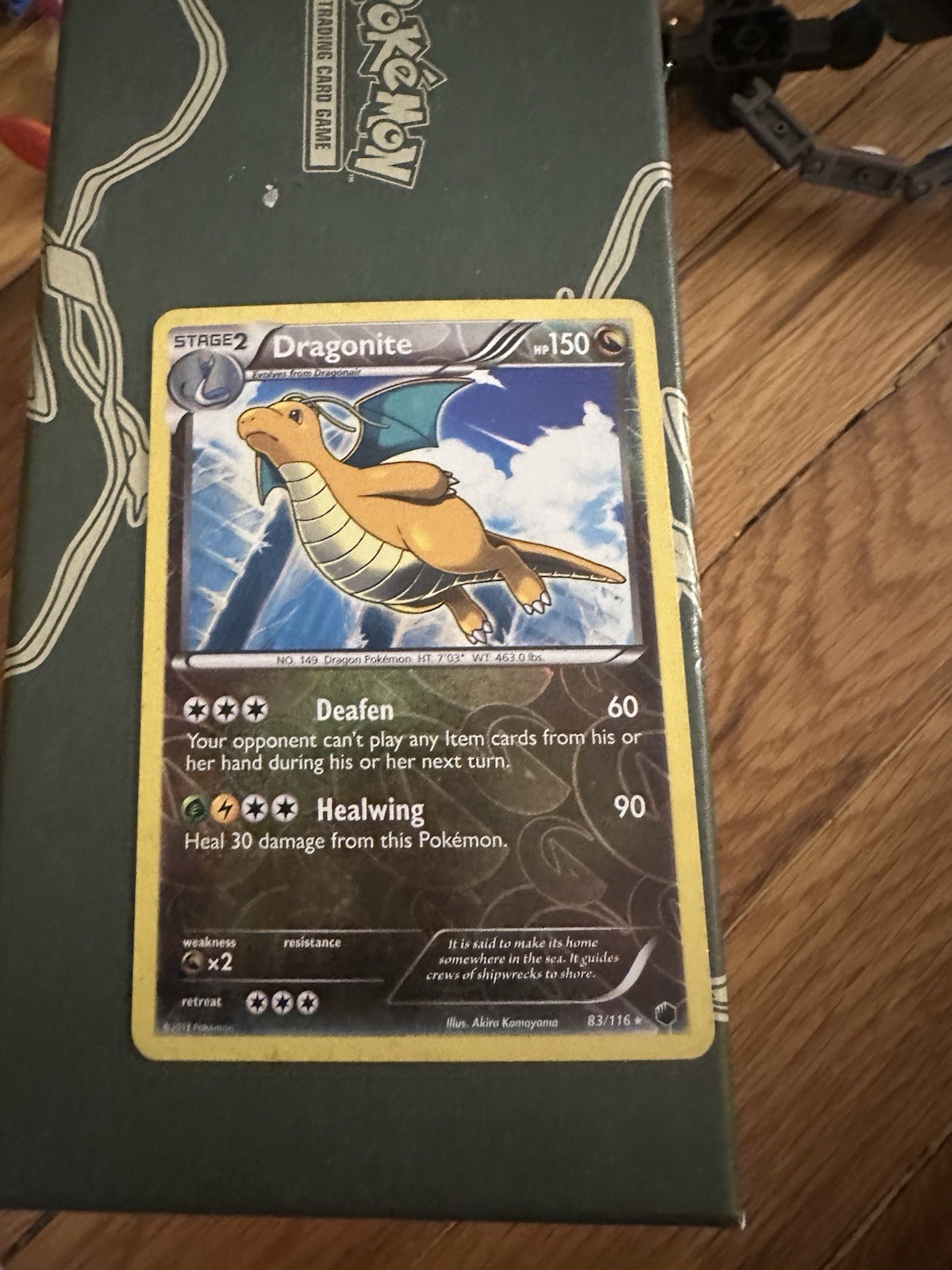 Dragonite 83/116 Plasma Freeze Reverse Holo Holo Rare