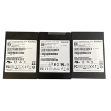 Lot of 3 | SanDisk Z400s and X600 256GB SATA III SSD 2.5 in