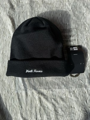 Supreme x New Era Box Logo Beanie Black/red (Fw22) -One size | eBay