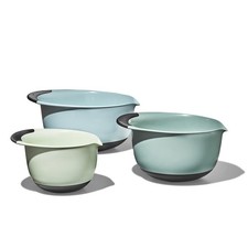 OXO Good Grips 3 Piece Plastic Mixing Bowl Se...