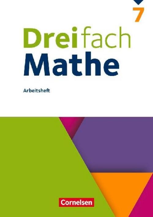 Dreifach Mathe 7. Schuljahr - Arbeitsheft mit Lösungen