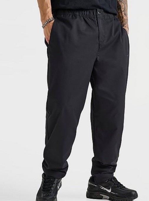 Nike Club Men's Woven Tapered Black Pants - HJ1997-010- Black