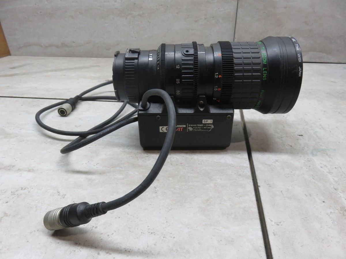 Fujinon S16 x 6.7 BMD - D4M Aspheric 16X TV Zoom Lens | eBay