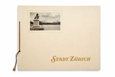 Stadt Zürich - Album mit 45 Ansichten - Wehrli Verlag - Bildfotoalbum