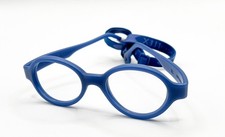 NEW MIRAFLEX BABY LUX 2 BLUE AUTHENTIC EYEGLASSES 40-18