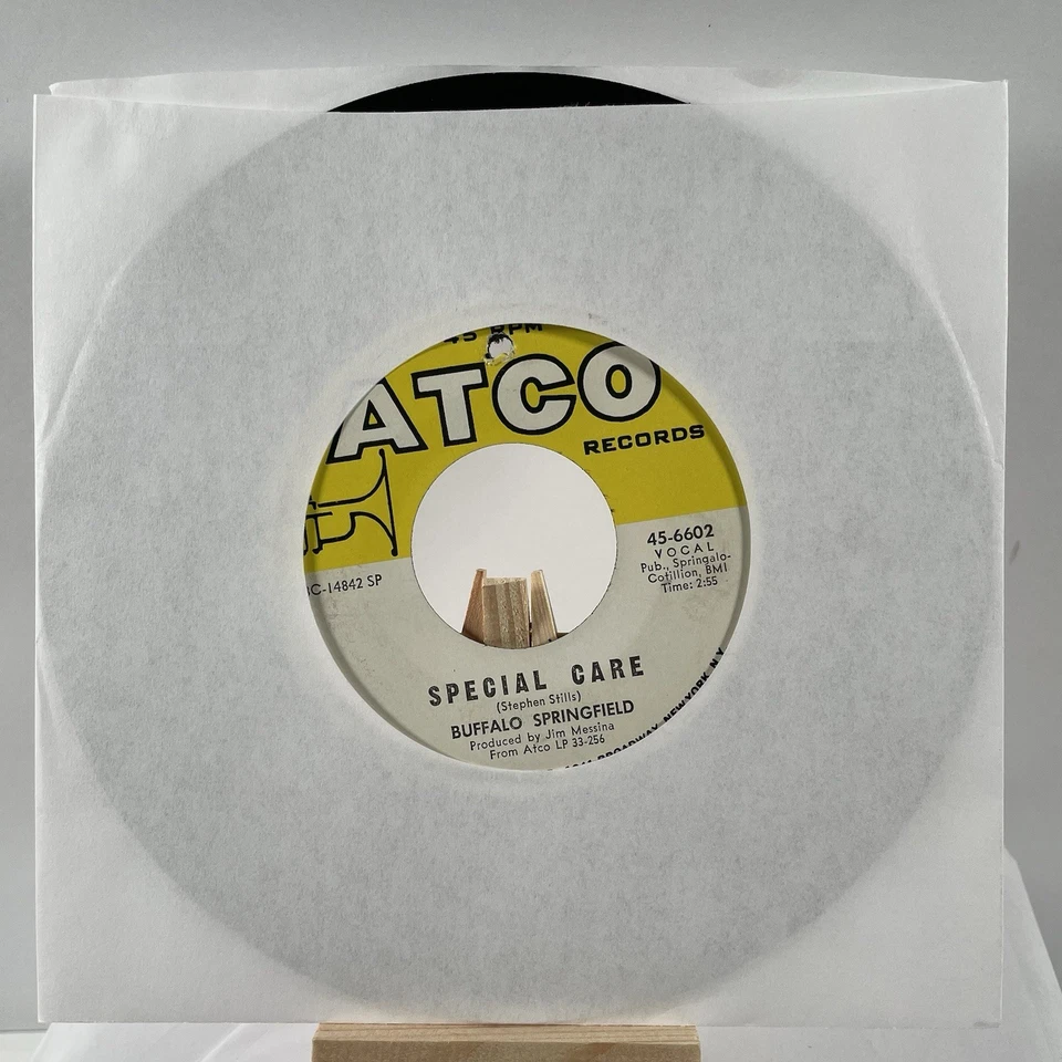 Buffalo Springfield 45 RPM Kind Woman / Special Care—VG+ - Imagem 4 de 4
