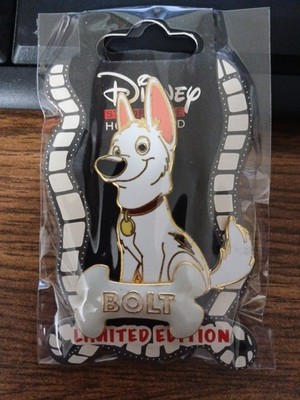Disney Pin - Disney Dogs - Bolt name bone 