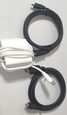 27w Raspberry Pi 5 Power Adapter + 2 Micro HDMI Cables High Speed 4k Power Plug 