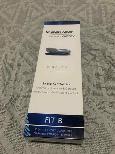 Bauer Aetrex Orthotic Hockey Skate Insoles, Senior Size 11.0 - 11.5 Fit B New - Picture 3 of 4