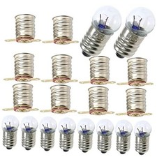 MEETOOT 10pcs E10 Mini Light Bulbs 0.3A Physical Electrical Experiment 2.5V