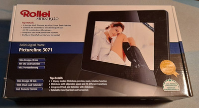 Rollei Pictureline 3071 Digitaler Bilderrahmen TFT-LCD 17,78 cm, 7,0'' USB2.0