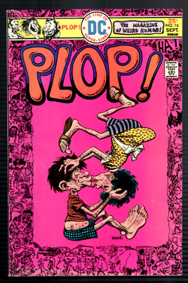 PLOP! # 16 (7.0)  9/1975 D.C. 25c Bronze-Age Weird Humor Comic   