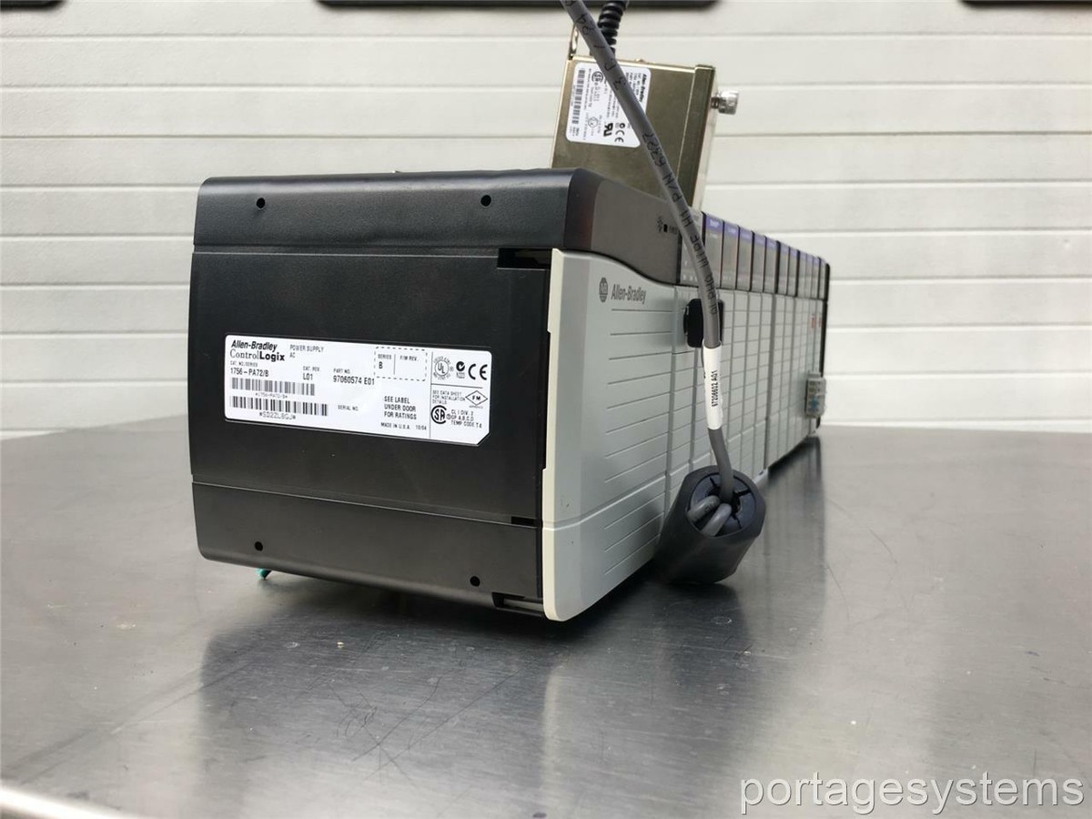 Allen Bradley ControlLogix 13-Slot Rack w/Modules - Logix 5562 CPU