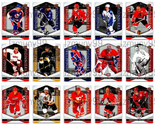 2023 UD TIM HORTONS LEGENDS TREND SETTERS INSERT CARDS - U PICK FROM LIST New - Picture 1 of 31