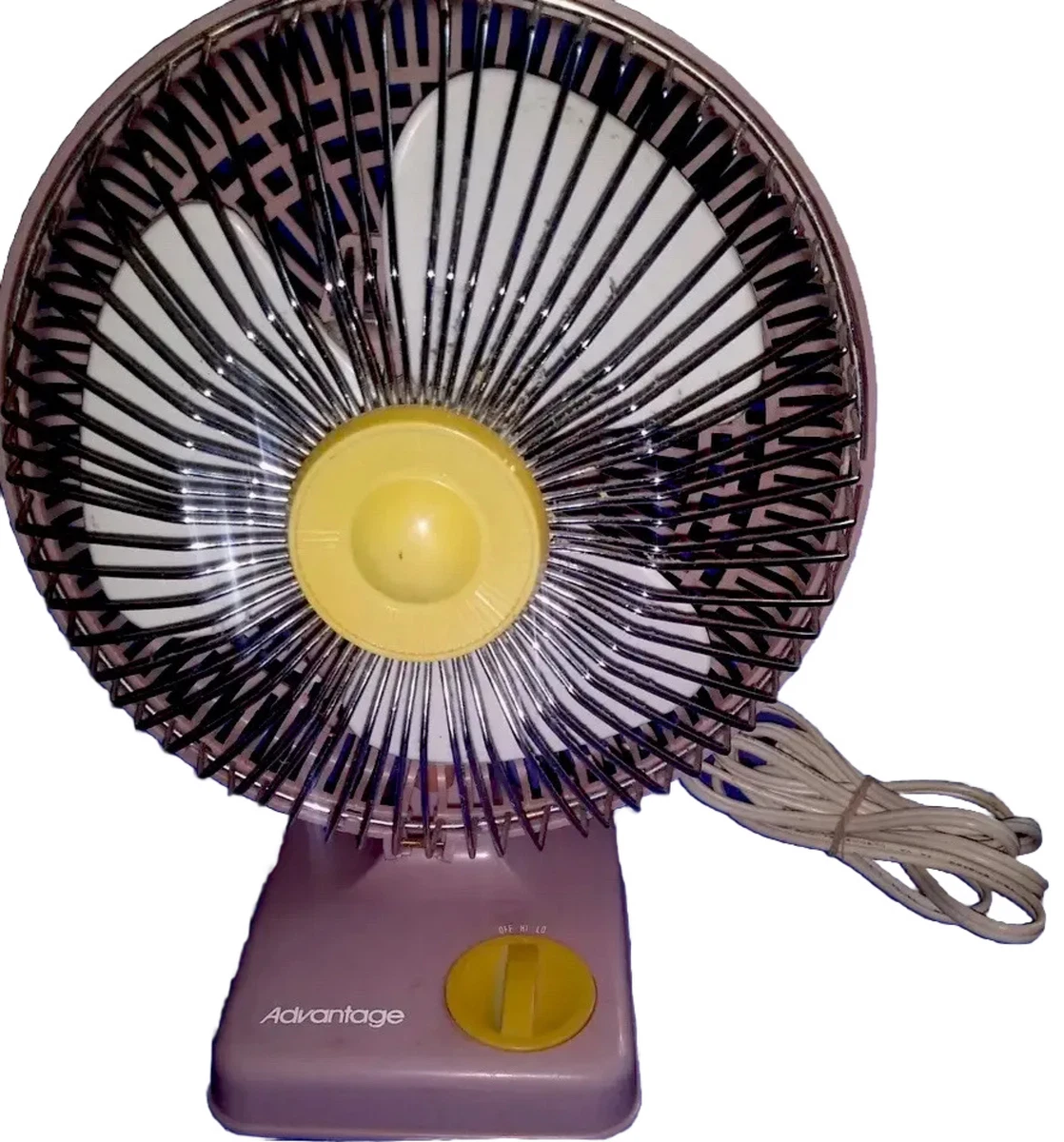 Purple sale desk fan