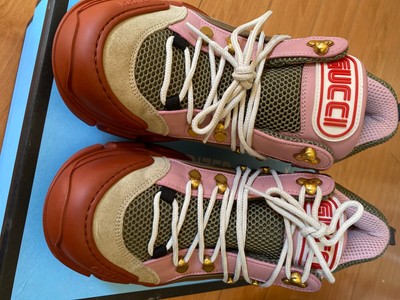 womens pink gucci sneakers