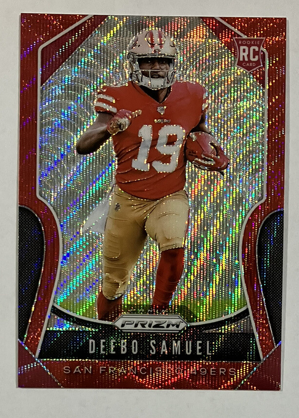 Deebo Samuel 2019 Panini Prizm Red Wave /149 RC