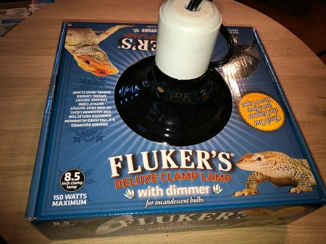 fluker's 8.5 clamp lamp