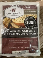 Wise Ready Made Brown Sugar & Maple Multigrain 4 Servings **FREE SHIPPING