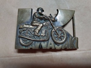 kawasaki belt buckle