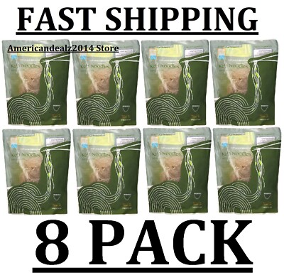 8 PACK - Sea Tangle Noodle Company, Kelp Noodles With GREEN TEA, 12 Oz Each