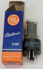 Vtg GE General Electric 25ZCGT Electronic Vacuum Tube w Original Box USA Rare